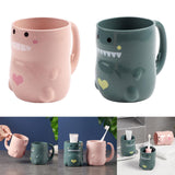 Maxbell Toothbrush Cup Holder Modern Hotel Couples Durable Drinking Cup Green