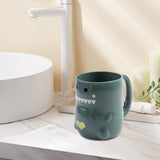 Maxbell Toothbrush Cup Holder Modern Hotel Couples Durable Drinking Cup Green