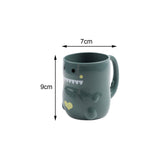 Maxbell Toothbrush Cup Holder Modern Hotel Couples Durable Drinking Cup Green