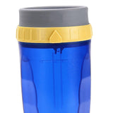 Maxbell Coverless Twist Cup Portable with Stainless Steel Straw Insulated Coffee Cup Blue