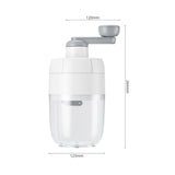Maxbell Ice Crusher Ice Cream Slushie Making Manual Portable 100ml Ice Slush Machine