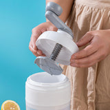 Maxbell Ice Crusher Ice Cream Slushie Making Manual Portable 100ml Ice Slush Machine