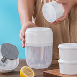 Maxbell Ice Crusher Ice Cream Slushie Making Manual Portable 100ml Ice Slush Machine