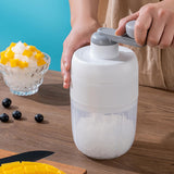 Maxbell Ice Crusher Ice Cream Slushie Making Manual Portable 100ml Ice Slush Machine