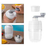 Maxbell Ice Crusher Ice Cream Slushie Making Manual Portable 100ml Ice Slush Machine