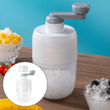 Maxbell Ice Crusher Ice Cream Slushie Making Manual Portable 100ml Ice Slush Machine