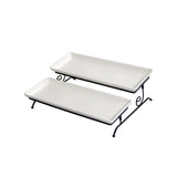 Maxbell Tiered Tray Stand Serving Plates for Wedding Party Birthday