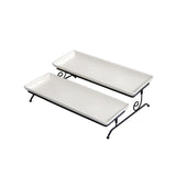Maxbell Tiered Tray Stand Serving Plates for Wedding Party Birthday