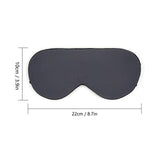 Maxbell Sleep men Soft Lightweight Night Eye Shade mask for home Black