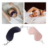 Maxbell Sleep men Soft Lightweight Night Eye Shade mask for home Black