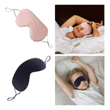 Maxbell Sleep men Soft Lightweight Night Eye Shade mask for home Black