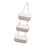 Maxbell Hanging Basket Large 3 Tier Storage Bag for Indoor Tabletop Bathroom Bedroom hanging basket