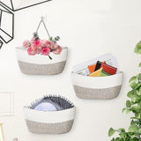 Maxbell Hanging Basket Large 3 Tier Storage Bag for Indoor Tabletop Bathroom Bedroom hanging basket