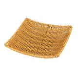 Maxbell Woven Serving Tray Restaurant Fruit Platter for Vegetables Dried Fruits S