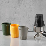 Maxbell Coffee Dosing Cup Coffee Dosing Cup Mugs for Coffee Shops Coffee Tamper 58mm Green