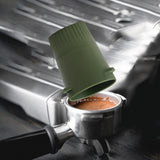 Maxbell Coffee Dosing Cup Coffee Dosing Cup Mugs for Coffee Shops Coffee Tamper 58mm Green
