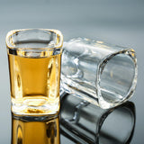 Maxbell Beer Glass Tray for Whisky Brandy Glassware for Party Glass Holder Tray 12 Holes with Cups