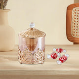 Maxbell Glass Candy Jar Candy Dishes Cookie Jar for Living Room Party Holiday S