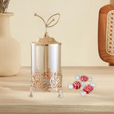 Maxbell Candy Jar European Style Glass Candy Jar for Dining Table Holiday Decoration M