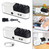 Maxbell Automatic Knife Sharpener Precision for Scissors Ceramic Knives Steel Knives Plug