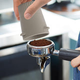 Maxbell Coffee Dosing Cup Coffee Barista Powder Picker Cup for Coffee Shops 58mm Black