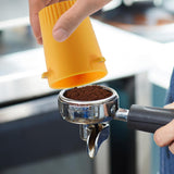 Maxbell Coffee Dosing Cup Coffee Barista Powder Picker Cup for Coffee Shops 58mm Gray