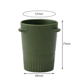 Maxbell Coffee Dosing Cup Coffee Barista Powder Picker Cup for Coffee Shops 58mm Green