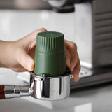 Maxbell Coffee Dosing Cup Coffee Barista Powder Picker Cup for Coffee Shops 58mm Green