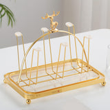 Maxbell snack Rectangular Serving Plate for Bread Fruit Serving Platter