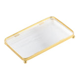 Maxbell snack Rectangular Serving Plate for Bread Fruit Serving Platter