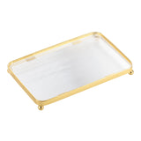Maxbell snack Rectangular Serving Plate for Bread Fruit Serving Platter