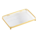 Maxbell snack Rectangular Serving Plate for Bread Fruit Serving Platter