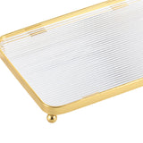 Maxbell snack Rectangular Serving Plate for Bread Fruit Serving Platter
