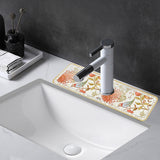 Maxbell Sink Faucet Drain Pad Household Durable Washable for Tub Laundry Rooms Countertop B