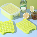 Maxbell Cube Tray Space Saving DIY Household Ice Making for Chocolate 4 Tier With Lids