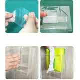Maxbell Napkin Dispenser Creative Desktop Organizer Office Transparent Napkin Holder Clear S