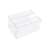 Maxbell Napkin Dispenser Creative Desktop Organizer Office Transparent Napkin Holder Clear S