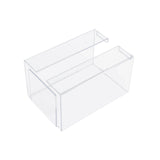 Maxbell Napkin Dispenser Creative Desktop Organizer Office Transparent Napkin Holder Clear S