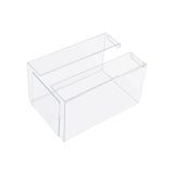 Maxbell Napkin Dispenser Creative Desktop Organizer Office Transparent Napkin Holder Clear M