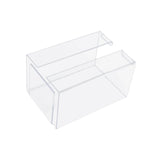Maxbell Napkin Dispenser Creative Desktop Organizer Office Transparent Napkin Holder L Clear