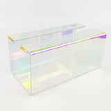Maxbell Napkin Dispenser Creative Desktop Organizer Office Transparent Napkin Holder Colorful S