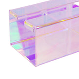 Maxbell Napkin Dispenser Creative Desktop Organizer Office Transparent Napkin Holder Colorful M
