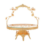 Maxbell European Style Fruit Tray Dried Food Plate for Countertop Holiday Decoration