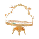 Maxbell European Style Fruit Tray Dried Food Plate for Countertop Holiday Decoration