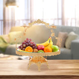 Maxbell European Style Fruit Tray Dried Food Plate for Countertop Holiday Decoration