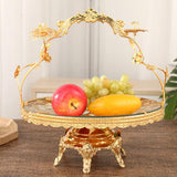 Maxbell European Style Fruit Tray Dried Food Plate for Countertop Holiday Decoration