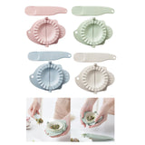 Maxbell Dumpling Pressing Tools Baking Pressing Tools Dumplings Making Tool for Kitchen Dumpling Pierogi Pink