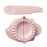 Maxbell Dumpling Pressing Tools Baking Pressing Tools Dumplings Making Tool for Kitchen Dumpling Pierogi Pink