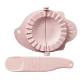 Maxbell Dumpling Pressing Tools Baking Pressing Tools Dumplings Making Tool for Kitchen Dumpling Pierogi Pink