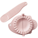 Maxbell Dumpling Pressing Tools Baking Pressing Tools Dumplings Making Tool for Kitchen Dumpling Pierogi Pink